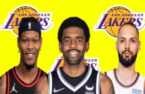 Kyrie Irving, Cam Reddish, Evan Fournier Joining the Los Angeles Lakers, in Massive 5-Team Trade
