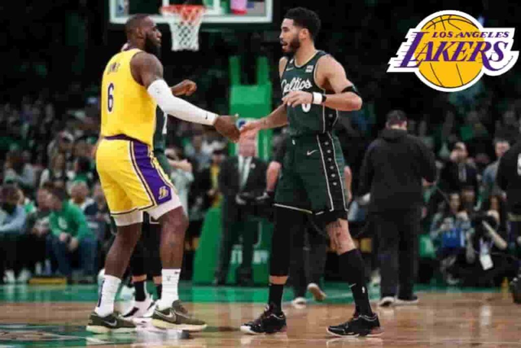 LeBron James And Jayson Tatum Exchange Jokes Over Controversial Call In Celtics Loss