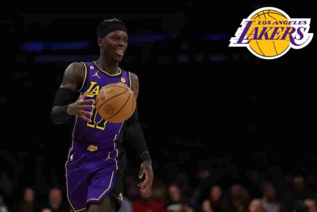 Lakers Watch Dennis Schröder Sink One of the Greatest Half-Court Shots of All-Time