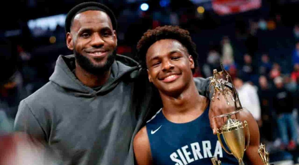 LeBron James will be motivated by Bronny James’ unexpected climb in the 2024 mock draft