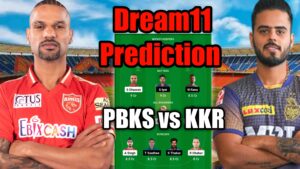 PBKS vs KKR Dream11 Prediction, Fantasy Cricket Tips, Dream11 Team Today Match, IPL 2023 Match 2