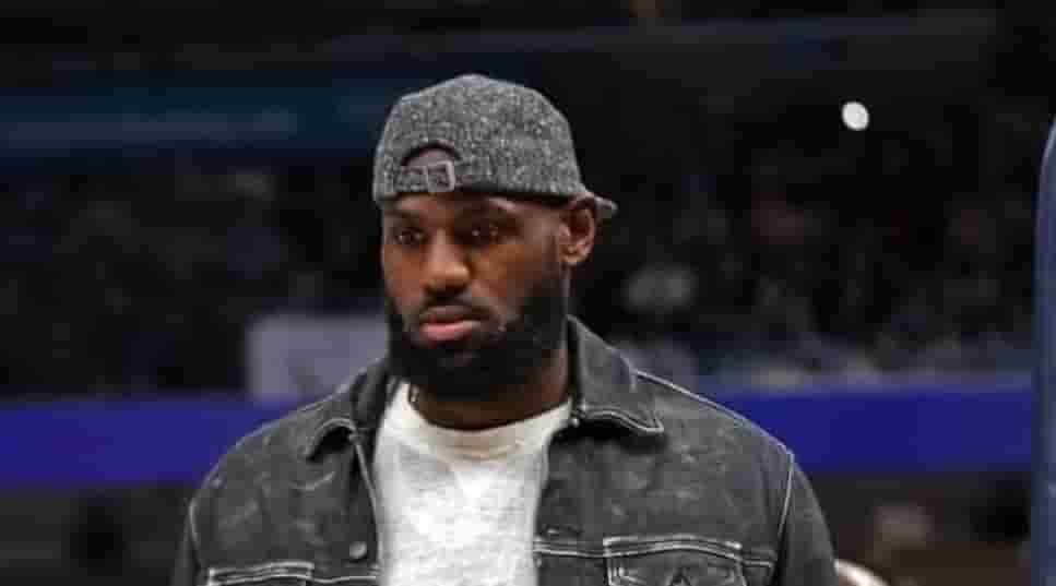 LeBron James will be out for at least two weeks because of his foot.