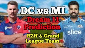 DC vs MI Dream11 Prediction, Fantasy Cricket Tips, DC vs MI Dream11 Team, IPL 2023