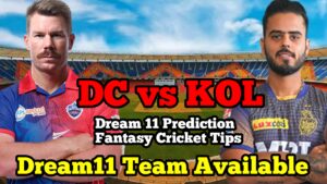 DC vs KOL Dream11 Prediction, Fantasy Cricket Tips, Probable Playing XI, Dream11 Team Today, Pitch Report & Injury Updates- IPL 2023, Match 28
