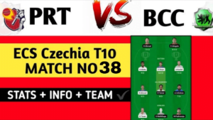 PRT vs BCC Dream11 Prediction, Fantasy Cricket Tips, Playing11, Pitch Report and Injury Updates of ECS Czechia T10 2023