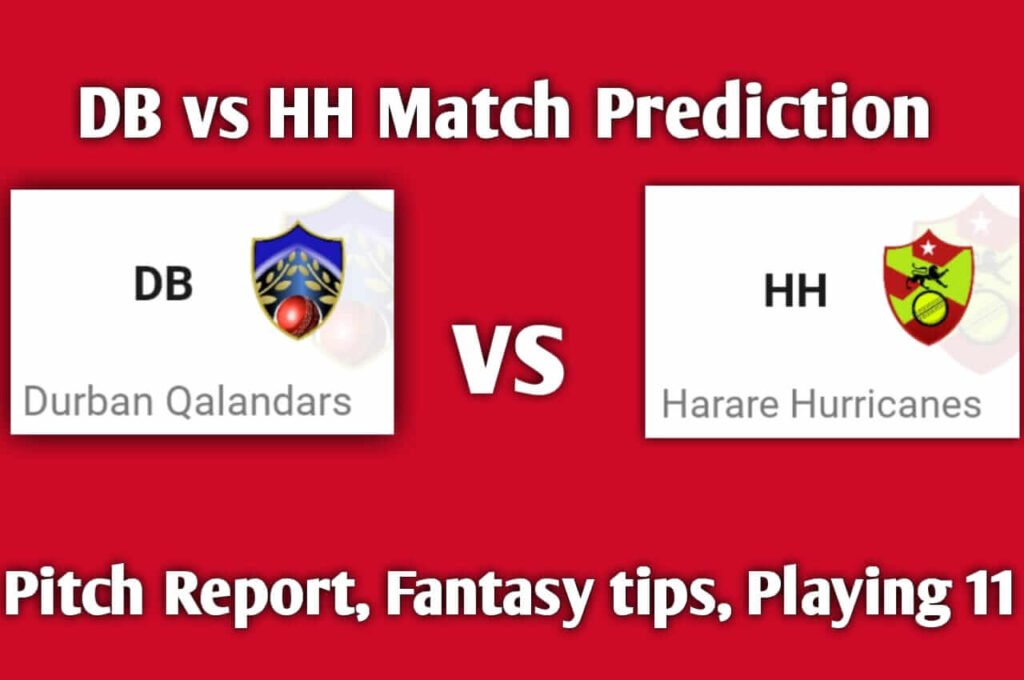 DB vs HH Dream11 Prediction, Fantasy Cricket Tips, Playing11, Pitch Report and Injury Updates of Zimbabwe T10 League 2023