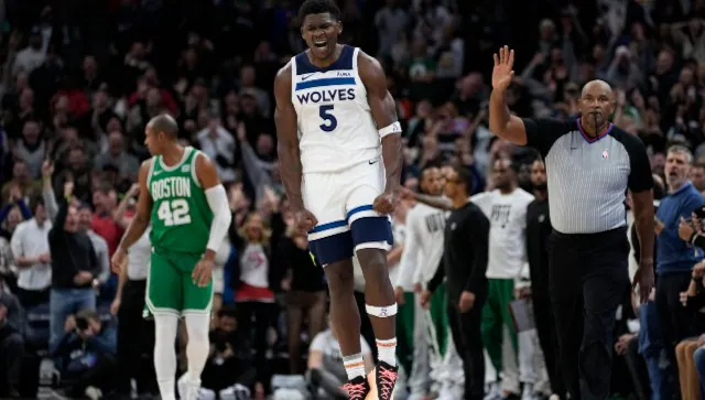 NBA: Anthony Edwards Leads Timberwolves to Victory, Ending Celtics’ Undefeated Streak; James Harden Falls Short in Clippers Debut